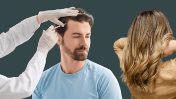 PRP-Haarbehandlung bei Seesthetics Schweiz – Fachchirurgin injiziert Eigenplasma gegen Haarausfall bei Frauen und Männern.