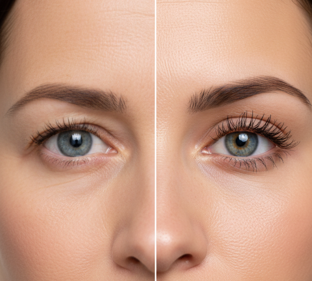 Natürliches Ergebnis nach Oberlidstraffung bei Seesthetics Oberrieden